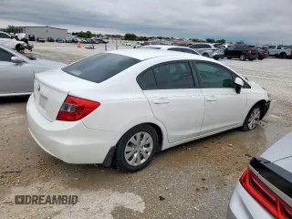 2012 Honda Civic LX z VIN 2HGFB2F50CH607469, wystawiony jako Copart lot #55878635 z przebiegiem 86 975 mil mil oraz Szkoda całkowita • Salvage title. Historia ofert i sprzedaży dostępna na DreamBid. Obrazek 3.