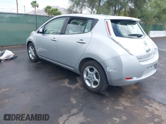 2011 Nissan LEAF SL-e with VIN JN1AZ0CP4BT008934, listed as a IAAI auction lot 42149847 with 103,444 mi miles and . Bid and sale history available at DreamBid. Image 3.