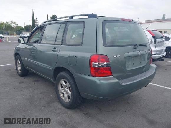 2005 Toyota Highlander with VIN JTEGD21A750108737, listed as a IAAI auction lot 42587921 with 207,233 mi miles and . Bid and sale history available at DreamBid. Image 3.