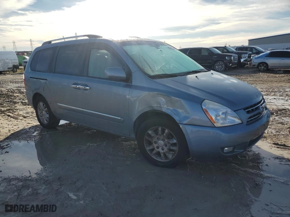 2010 Kia Sedona EX with VIN KNDMH4C32A6335332, listed as a Copart auction lot 88370265 with 0 mi miles and Clean Title. Bid and sale history available at carsss.com. Image 4.
