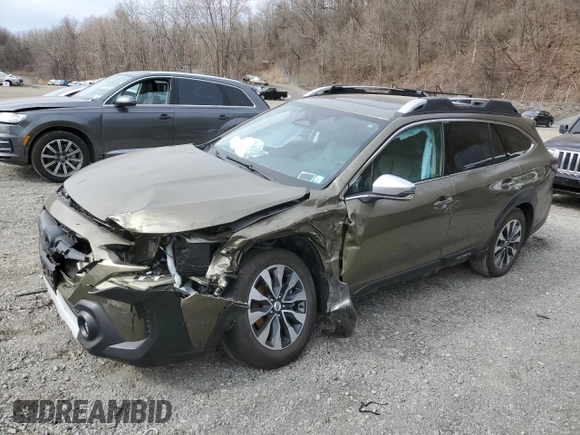 2023 Subaru Outback Touring с VIN 4S4BTAPC3P3177488, выставлен на аукционе Copart как лот 52307445 с пробегом 17 612 миль миль и Списание • Salvage title. История ставок и продаж доступна на DreamBid. Изображение 1.