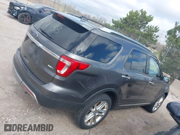 2016 Ford Explorer Limited with VIN 1FM5K8F89GGA06436, listed as a IAAI auction lot 42098933 with 215,526 mi miles. Bid and sale history available at carsss.com. Image 13.