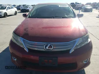 2010 Lexus HS 250h with VIN JTHBB1BA1A2012967, listed as a Copart auction lot 41755405 with 195,451 mi miles and Salvage Title. Bid and sale history available at DreamBid. Image 5.