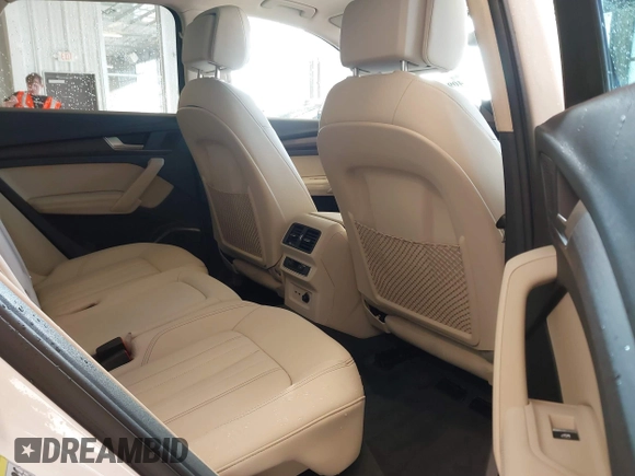 2023 Audi Q5 Premium Plus with VIN WA1BBAFY1P2020434, listed as a IAAI auction lot 40964961 with 26,606 mi miles and . Bid and sale history available at DreamBid. Image 8.
