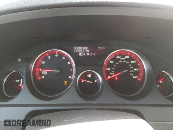 2011 GMC Acadia SLT1 with VIN 1GKKVRED7BJ312148, listed as a Copart auction lot 53394625 with 192,943 mi miles and Clean Title. Bid and sale history available at carsss.com. Image 9.
