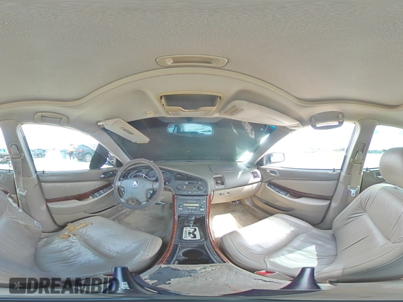 2003 Acura TL with VIN 19UUA56623A072955, listed as a Copart auction lot 71586074 with 157,002 mi miles and Salvage Title. Bid and sale history available at carsss.com. Image 12.