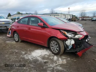 2022 Hyundai Accent SEL with VIN 3KPC24A69NE158966, listed as a Copart auction lot 76944753 with 45,470 mi miles. Bid and sale history available at carsss.com. Image 4.