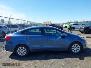 2016 Kia Rio LX with VIN KNADM4A33G6647339, listed as a IAAI auction lot 41964061 with 59,302 mi miles. Bid and sale history available at carsss.com. Image 13.