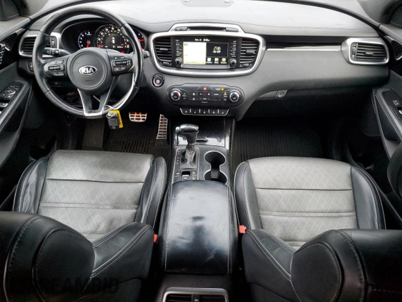 2016 Kia Sorento SXL with VIN 5XYPK4A10GG050814, listed as a Copart auction lot 80686164 with 105,935 mi miles and Salvage Title. Bid and sale history available at carsss.com. Image 8.