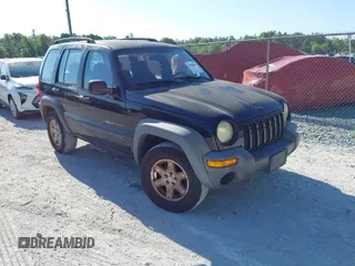 2003 Jeep Liberty Sport with VIN 1J4GK48K23W719610, listed as a IAAI auction lot 41998067 with 150,916 mi miles and . Bid and sale history available at DreamBid. Image 1.