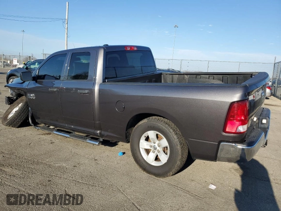 2018 Ram 1500 Express with VIN 1C6RR7FG0JS303304, listed as a Copart auction lot 50577225 with 146,756 mi miles and Salvage Title. Bid and sale history available at carsss.com. Image 2.