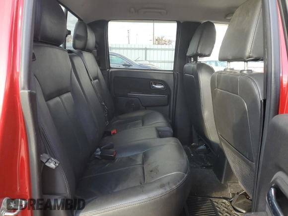 2011 GMC Canyon SLT with VIN 1GTH6NFP1B8113219, listed as a Copart auction lot 80649194 with 120,979 mi miles and Salvage Title. Bid and sale history available at carsss.com. Image 10.