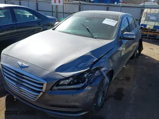 2015 Hyundai Genesis 3.8L with VIN KMHGN4JE1FU089897, listed as a IAAI auction lot 41687367 with 110,974 mi miles. Bid and sale history available at carsss.com. Image 6.