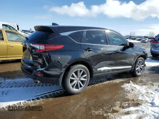 2021 Acura RDX Advance with VIN 5J8TC2H74ML809475, listed as a Copart auction lot 48109125 with 98,517 mi miles and Salvage Title. Bid and sale history available at DreamBid. Image 3.
