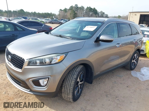 2017 Kia Sorento EX with VIN 5XYPHDA11HG277686, listed as a IAAI auction lot 41790097 with 70,799 mi miles and . Bid and sale history available at carsss.com. Image 2.