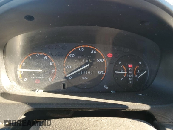 2001 Honda CR-V LX with VIN JHLRD18411C037697, listed as a Copart auction lot 88291285 with 264,605 mi miles and Salvage Title. Bid and sale history available at carsss.com. Image 9.