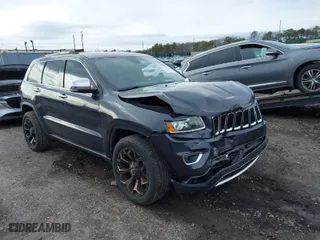 2014 Jeep Grand Cherokee Limited with VIN 1C4RJFBT7EC258715, listed as a IAAI auction lot 41735925 with NaN miles. Bid and sale history available at carsss.com. Image 1.