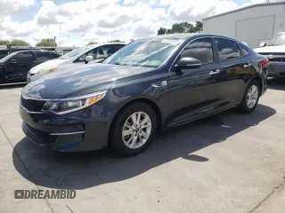 2016 Kia Optima LX with VIN KNAGT4L35G5071174, listed as a Copart auction lot 56935495 with 80,298 mi miles and Salvage title. Bid and sale history available at DreamBid. Image 1.