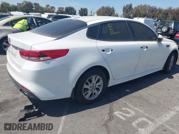 2016 Kia Optima LX with VIN 5XXGT4L34GG024846, listed as a IAAI auction lot 42325706 with 80,645 mi miles and . Bid and sale history available at DreamBid. Image 4.