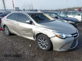 2017 Toyota Camry Hybrid LE with VIN 4T1BD1FK9HU214495, listed as a IAAI auction lot 41953655 with 106,409 mi miles. Bid and sale history available at carsss.com. Image 1.