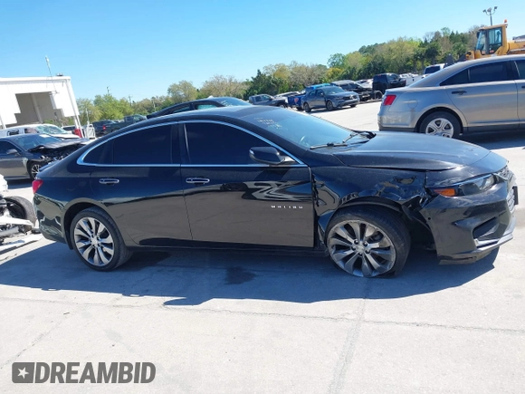 2016 Chevrolet Malibu Premier with VIN 1G1ZH5SX0GF280820, listed as a IAAI auction lot 41732998 with 84,430 mi miles and . Bid and sale history available at DreamBid. Image 13.