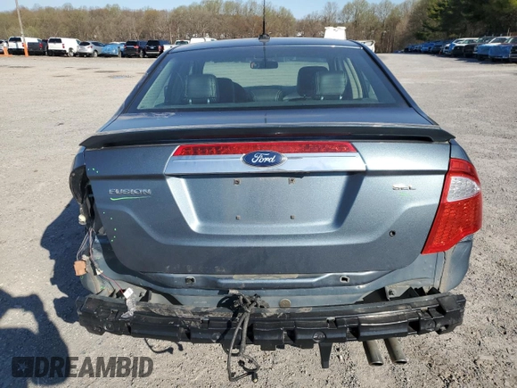 2012 Ford Fusion SEL with VIN 3FAHP0JA2CR209370, listed as a Copart auction lot 52406615 with 128,036 mi miles and Salvage Title. Bid and sale history available at carsss.com. Image 6.