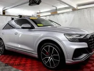 2020 Audi Q8 Premium Plus with VIN WA1EVAF16LD007121, listed as a Copart auction lot 46915315 with 47,459 mi miles and Clean Title. Bid and sale history available at carsss.com. Image 1.