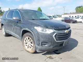 2020 Chevrolet Traverse LS with VIN 1GNERFKWXLJ204066, listed as a IAAI auction lot 41969388 with 33,454 mi miles. Bid and sale history available at carsss.com. Image 6.