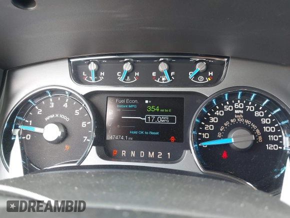 2014 Ford F-150 XL z VIN 1FTFW1CF7EFB98451, wystawiony jako IAAI lot #42393005 z przebiegiem 47 474 mil mil oraz . Historia ofert i sprzedaży dostępna na DreamBid. Obrazek 7.