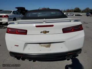 2016 Chevrolet Camaro 2LT with VIN 1G1FD3DS1G0185884, listed as a Copart auction lot 77774894 with 124,079 mi miles and Salvage Title. Bid and sale history available at carsss.com. Image 6.