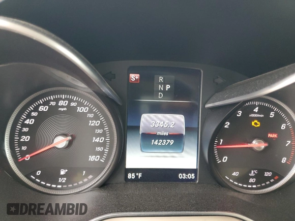 2017 Mercedes-Benz GLC with VIN WDC0G4JB8HF250091, listed as a Copart auction lot 51612585 with 142,379 mi miles and Clean Title. Bid and sale history available at carsss.com. Image 9.