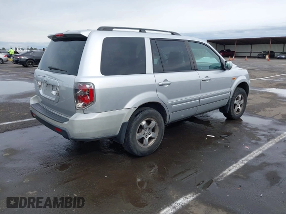 2008 Honda Pilot EX-L with VIN 5FNYF287X8B017612, listed as a IAAI auction lot 41491138 with 315,287 mi miles and . Bid and sale history available at DreamBid. Image 4.