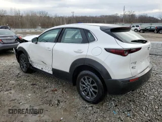 2023 Mazda CX-30 S with VIN 3MVDMBAM8PM552029, listed as a Copart auction lot 45687095 with 14,354 mi miles and Salvage title. Bid and sale history available at DreamBid. Image 2.