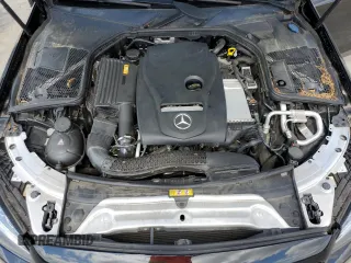 2017 Mercedes-Benz C 300 with VIN 55SWF4KB6HU184659, listed as a Copart auction lot 54953315 with 61,337 mi miles and Salvage Title. Bid and sale history available at DreamBid. Image 11.
