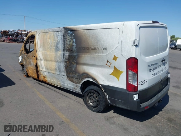 2023 Ford Transit Cargo with VIN 1FTBR1Y87PKB74936, listed as a IAAI auction lot 40183559 with Not Provided miles and . Bid and sale history available at DreamBid. Image 3.
