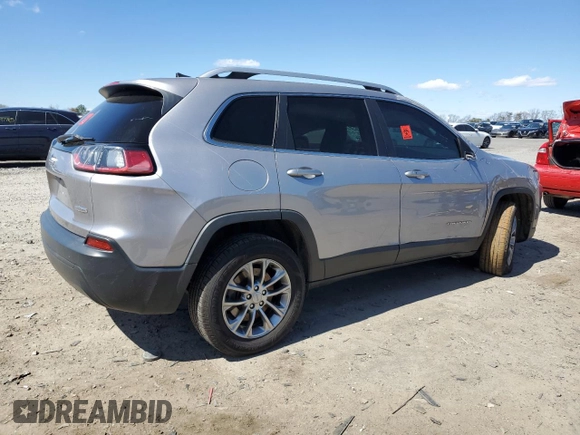 2019 Jeep Cherokee Latitude Plus with VIN 1C4PJMLB7KD194683, listed as a Copart auction lot 50897765 with 167,710 mi miles and Salvage Title. Bid and sale history available at carsss.com. Image 3.