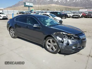 2012 Acura TL Tech Auto with VIN 19UUA9F59CA005297, listed as a Copart auction lot 50651545 with 156,195 mi miles and Salvage Title. Bid and sale history available at carsss.com. Image 4.