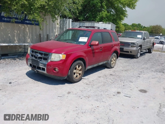 2011 Ford Escape Limited with VIN 1FMCU9EG6BKB22232, listed as a IAAI auction lot 42036432 with 343,134 mi miles and . Bid and sale history available at DreamBid. Image 2.