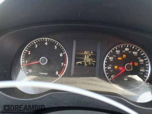 2013 Volkswagen Jetta SE with VIN 3VWDP7AJ0DM369292, listed as a Copart auction lot 55896375 with 94,887 mi miles and Salvage title. Bid and sale history available at DreamBid. Image 9.
