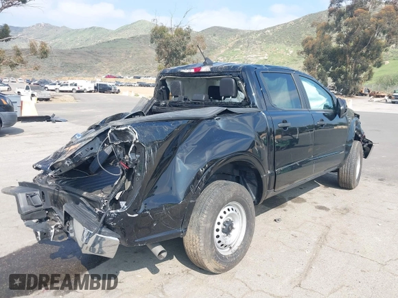 2022 Ford Ranger XL with VIN 1FTER4EH2NLD53847, listed as a IAAI auction lot 41895171 with 24,049 mi miles. Bid and sale history available at carsss.com. Image 4.