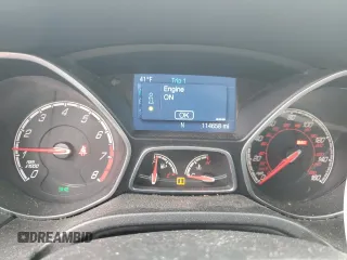 2014 Ford Focus ST with VIN 1FADP3L97EL298874, listed as a Copart auction lot 46799965 with 114,658 mi miles and Salvage Title. Bid and sale history available at carsss.com. Image 9.
