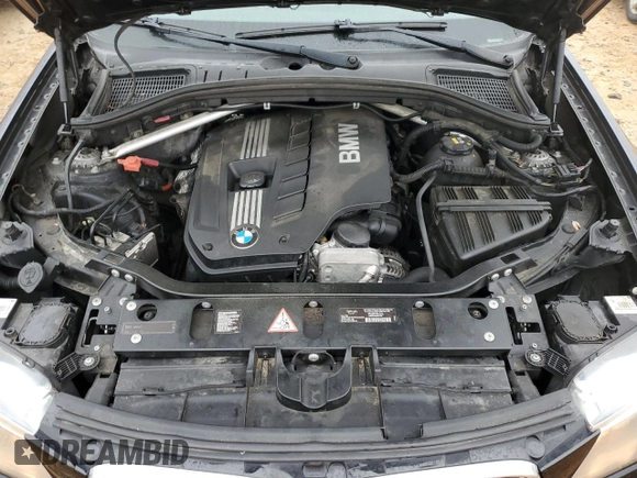 2012 BMW X3 28i with VIN 5UXWX5C57CL719631, listed as a Copart auction lot 51429585 with 196,283 mi miles and Salvage Title. Bid and sale history available at DreamBid. Image 14.