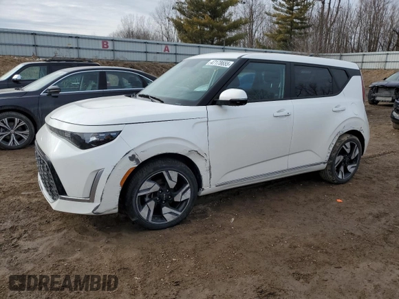 2023 Kia Soul GT-Line with VIN KNDJ53AU4P7871672, listed as a Copart auction lot 47178655 with 10,525 mi miles and Clean Title. Bid and sale history available at carsss.com. Image 1.