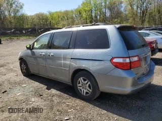 2007 Honda Odyssey EX-L with VIN 5FNRL386X7B056046, listed as a Copart auction lot 53665495 with Not Provided miles and Salvage Title. Bid and sale history available at DreamBid. Image 2.