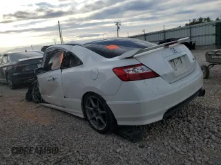 2008 Honda Civic Cpe Si with VIN 2HGFG21548H701015, listed as a Copart auction lot 70387984 with 0 mi miles and Salvage Title. Bid and sale history available at carsss.com. Image 2.