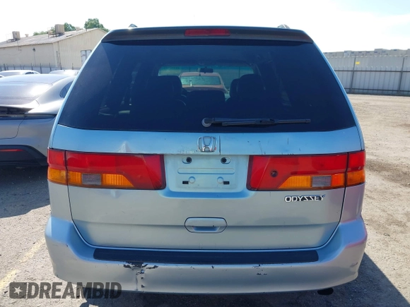 2003 Honda Odyssey EX-L with VIN 5FNRL18973B148675, listed as a IAAI auction lot 41992952 with 232,013 mi miles and . Bid and sale history available at DreamBid. Image 16.