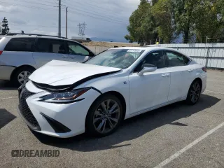 2020 Lexus ES 350 F Sport z VIN 58AGZ1B10LU079493, wystawiony jako Copart lot #51712005 z przebiegiem 57 765 mil mil oraz Szkoda całkowita • Salvage title. Historia ofert i sprzedaży dostępna na DreamBid. Obrazek 1.