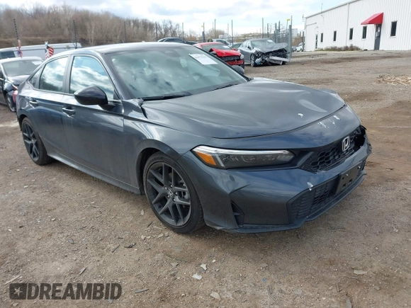 2025 Honda Civic Sport z VIN 2HGFE2F5XSH561073, wystawiony jako IAAI lot #41979103 z przebiegiem 1819 mil mil oraz . Historia ofert i sprzedaży dostępna na DreamBid. Obrazek 1.
