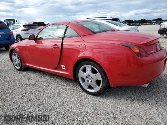 2004 Lexus SC with VIN JTHFN48Y540058333, listed as a Copart auction lot 74307164 with Not Provided miles and Non Repairable. Bid and sale history available at carsss.com. Image 2.