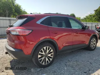 2020 Ford Escape Titanium with VIN 1FMCU9J95LUB28584, listed as a Copart auction lot 59967785 with 94,392 mi miles and Salvage title. Bid and sale history available at DreamBid. Image 3.